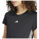 Adidas Γυναικεία κοντομάνικη μπλούζα Hyperglam 3-Stripes Tee